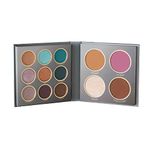 MARS The City Paradise Makeup Kit | Highly Pigmented and Blendable | 9 Eyeshadow Palette with 1 Highlighter, Blusher, Bronzer & Compact Powder each (16.0 gm) (05-Bengaluru)