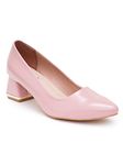 SHERRIF Women's Nude Block Heel Pumps (40EU)