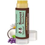 Natural Dog Company - Snout Soother | Dog Nose Balm for Chapped, Crusty and Dry Dog Noses, Organic, All Natural Ingredients 0.15oz Travel Stick