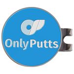 Shanker Golf Ball Marker - OnlyPutts Funny Golf Ball Marker Hat Clip - Funny Golf Accessories - Parody Magnetic Golf Ball Marker - Rude Golf Ball Marker Tool - The Perfect Funny Golf Gift for Men