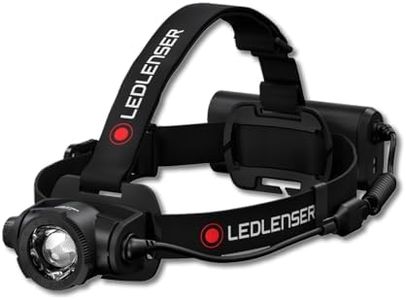 Ledlenser H15R Core Stirnlampe Wiederaufladbare LED, 2500 Lumen, 21700 Lithium-Batterie, bis zu 80 Stunden Leuchtdauer, fokussierbarer 250 m Lichtstrahl, wasserdicht nach IP67, dimmbar, USB-Aufladung