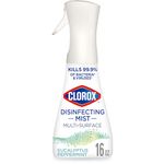 Clorox Disinfecting Mist, Eucalyptus Peppermint, Disinfecting Spray, 16 Fluid Ounces