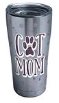 Tervis 1301810 Cat Mom Insulated Tumbler, 20 oz Stainless Steel, Silver