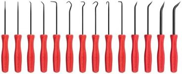 TEKTON Pick, Hook, and Mini Pry Bar Set (14-Piece) | LVR10003 | Made in USA