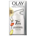 Olay Total Effects 7-In-1 Anti-Ageing Moisturiser With Spf15, Niacinamide, Vitamin C And E, 50 Ml