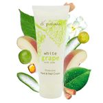 Di Palomo Vegan White Grape & Aloe Hand & Nail Cream 75ml. Hand Moisturiser & Cuticle Cream. Hand Cream for Very Dry Hands. Ladies & Mens Hand Cream. Hand & Nail Care Moisturiser with Skin Care.