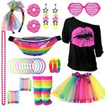 80s Costume Outfits Accessories Set