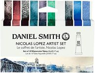 Daniel Smith Transparent Watercolor Paint, Extra Fine Nicholas Lopez Artist, 10 Colors, 16.4 ft (5 m), No. 2, 285610443