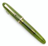 JINHAO 9019 Fountain Pen Dadao Series with High-capacity Ink Converter (Transparent Olive Green,Medium Nib 0.7mm)