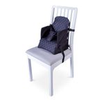 Red Kite Travel Booster Seat - Soft and Comfortable Padded Seat (Black)
