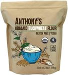 Anthony's Organic Buckwheat Flour, 3Lbs, Grown In Usa, Gluten Free, Vegan