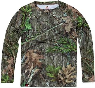 Mossy Oak Men's Standard Camo Hunting Shirts Long Sleeve, Obsession, X-Large