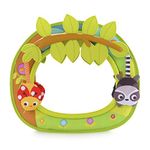 Munchkin Baby In-Sight Car Mirror, Animals Swing For Entertaining Fun, Green