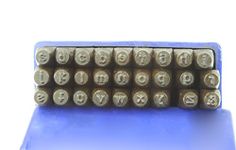 Proops 27 Piece 2.5 mm 3/32" Metalwork Stamp, Lowercase Letter Stamps, Punches. (M9032) Free UK Postage