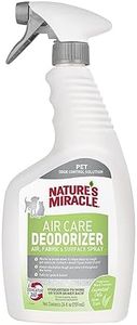 Nature’s Miracle Air Care Deodorizer Air, Fabric and Surface Spray Aloe Rain Scent, 24 Ounces, Pet Odor Eliminator