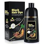 IIIMEIDU Black Hair Dye Shampoo for