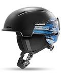 Odoland Ski Snowboard Helmet for Adults Youth, Snow Helmet for Men & Women, Adjustable Dial Fit, Safety Certified, Goggles Compatible for Skiing, Snowboarding, Snowsports