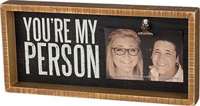 Primitives by Kathy 37586 Inset Box Photo Frame, You're My Person