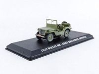 Greenlight 86593 MASH (1972-83 TV Series) - 1942 Willys MB - Army Brigadier General 1:43 Scale MASH