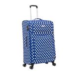 29" Large Super Lightweight 4 Wheel Suitcase Luggage Expandable with Wheels 97L 3.6Kg Check in Blue