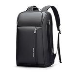 MARK RYDEN 15.6 inch Business Laptop Backpack, Expandable 25L-35L Large Capacity Travel Backpack, Water-resistant Cabin Backpack 45x30x25cm, Work Bag with USB for Men