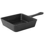 Utopia Cast Iron Skillet Pan 14 x 14cm | Mini Skillet Pan, Individual Skillet Pan