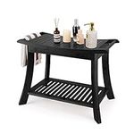 VVW Bamboo Shower Bench & Stool wit