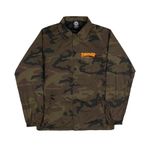 Thrasher Skategoat Coach Jacket Camo Orange, Camo, Small