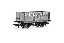 Hornby R60193 7 Plank Wagon, Challenge Coal Company - Era 3 Freight Wagons, Painted