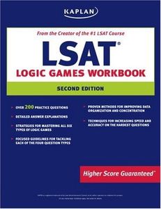 Kaplan LSAT Logic Games Workbook