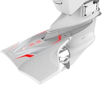 STINGRAY HYDROFOILS - XR4 Senior Hydrofoils for 40-300 hp Boats (White) - Perfect for Water Skiing, Wakeboarding, Tubing - Engine Stabilizer Fins for Outboard/Outdrive Motors - Made in The USA