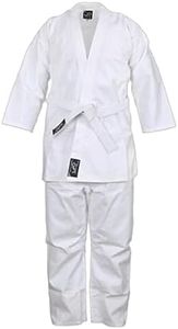 JP Karate Uniform for Kids & Adults Lightweight Student Karate Gi Martial Arts Uniform with Belt (00/120)