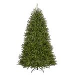 National Tree Company 7 ft Unlit Dunhill Fir Full Artificial Christmas Tree, 2,144 Tips, Includes Stand, Green