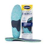 Dr. Scholl's 24-Hour Energy Multipurpose Insoles - Returns Energy with Every Step, Relieves Tired, Achy Feet with Memory Foam and Boosting Beads Technology, Flexible Arch Support, UK Shoe Size 7-13