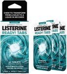 Listerine Ready! Tabs Chewable Tablets with Clean Mint Flavor, 24 Count