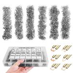 [3000PCS] Plastic Welder Staples,Hot Staples for Automotive Plastic Repair Machine Welding with Storage Box 6 Types,Plastic Welder Staples Welding Staples Repair Tool Kit for All Cars (Multi Styles)