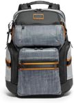 TUMI - Alpha Bravo Nomadic Backpack - Laptop & Tablet Storage - Nylon Backpack with Leather Accents - Steele