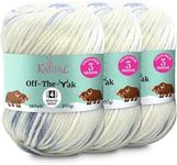 KnitPal Off-The-Yak, Yak-Wool Blend, Heavy Worsted/Aran Weight #4, 3-6 skeins per Pack (360-720yds/300-600g)