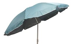 Cheerful Bargains Bright Parasol Garden Umbrella Beach Shade Blue UV protection 50+ Tilting