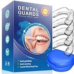 Mouth Guard for Teeth Grinding, Mouth Guard for Sleeping Best Gum Shield for Grinding Teeth&Clenching at Night, Reusable Mouth Guards Grinding Teeth for Adults & Kids to Prevent Bruxism, 4 Pcs