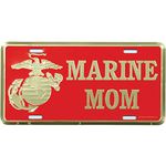 US Marine Mom License Plate