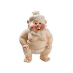 Garden Gnome Statue - Far East Garden Fighters Sumo Wrestler - Lawn Gnome