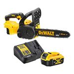 DeWALT DCM565P1 chainsaw Schwarz, Gelb - Chainsaws (5 Ah, 30 cm, 7,68 m/s, Schwarz, Gelb, 0,12 l, 3,3 kg)