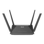ASUS RT-AX52 (AX1800) Dual Band WiFi 6 Extendable Router, Instant Guard, Parental Control Scheduling, Built-in VPN, AiMesh Compatible