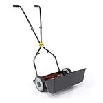 Webb WEH30 Sidewheel Manual Hand Push Cylinder Lawnmower with 4 Cutting Heights, 30cm Cutting Width and 17L Collection Box - Voted Best Buy Budget Mower by BBC Gardener’s World - 3 Year Guarantee