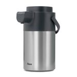 Airpot Coffee Dispenser with Pump - Coffee Carafes for Keeping Hot - Beverage Dispenser - 102oz/3L Thermal Coffee Carafe for Hot Liquids - Stainless Steel Insulated Coffee Thermos Carafe