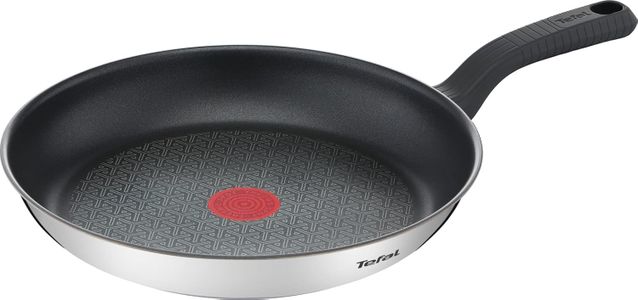 Tefal Comfort Max Frying Pan, 26cm – Stainless Steel Non-Stick