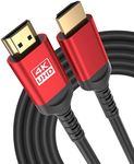 ALLEASA 4K Long HDMI Cable 50 ft 15M, 50FT HDMI Cable in-Wall CL3 Rated(HDR10 8/10bit 18Gbps HDCP2.2 ARC) High Speed 50' HDMI Cable Compatible with Roku TV/Laptop/PC/HDTV/Console