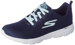 Skechers Womens Go Run 400 Navy/Aqua Running Shoe - 6 UK (9 US) (896165ID-NVAQ)