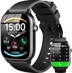 Smart Watch for Men Women- Answer/Make Call, 2024 IP68 Waterproof Fitness Tracker Watch with Heart Rate Monitor Sleep Step Counter Activity Smartwatch for Samsung Andriod iPhone iOS Compatible